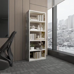 main image Masterspace Rak Buku Besi 5 Tingkat 70x30x185 Cm - Krem Beige