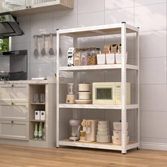 main image Krisbow Rak Besi 4 Tingkat 90x40x144 Cm - Putih