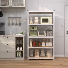 main image Krisbow Rak Besi 5 Tingkat 90x40x174 Cm - Putih