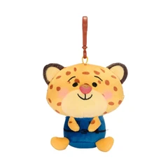 Disney Comfy Gantungan Kunci Boneka Zootopia Ben 10 Cm - Kuning