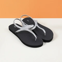 Ataru Ukuran 37 Sandal Wanita Strap - Hitam
