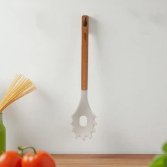 main image Culinart Sendok Saji Pasta Silikon - Putih