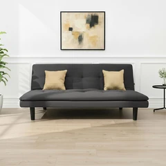 Informa Neo Geneva Sofa Bed Fabric Aldridge - Abu-Abu