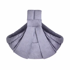 main image Kindla Gendongan Bayi Selempang 2 In 1 - Abu-Abu