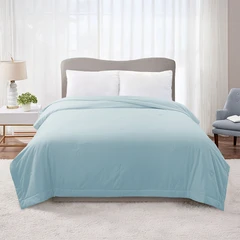 main image Sleeplite Summer Cooling 150x200 Cm Selimut Microfiber - Biru