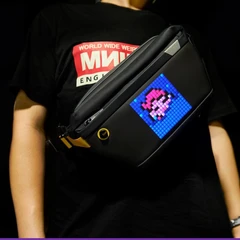 Divoom Pixoo Tas Selempang - Hitam