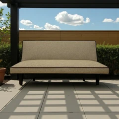 main image Soleil Jennie Sofa Bed Fabric - Krem