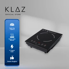 main image Klaz Kompor Listrik 1 Tungku Built-In 1100 Watt - Hitam