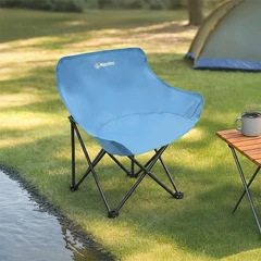 main image Montec Kursi Lipat Round - Biru