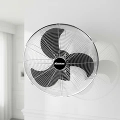 main image Krisbow Kipas Angin Dinding 110 Watt 20 Inch - Hitam