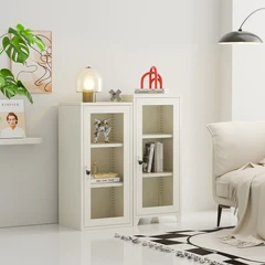 main image Stora Nara Kabinet Besi 3 Tingkat 40x35x91 cm - Putih