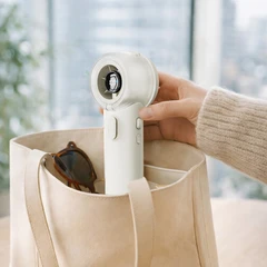 main image Kris Kipas Angin Portable Rechargeable Misty 3000 - Ivory