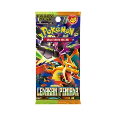 Pokemon Booster Pack Evolusi Mega Ledakan Peniada Ma4 Set 5 Pcs Random