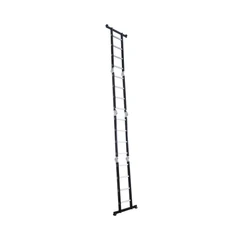 main image Krisbow Tangga Lipat Aluminium 4.32 Meter 4x4 Step - Hitam