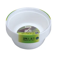 main image Komax Mangkuk Saji Plastik Sekali Pakai 13.5 Cm Set 10 Pcs - Putih