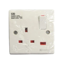 main image Krisbow Soket Dengan Lampu 13A