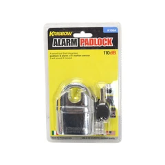 main image Krisbow Heavyduty Gembok Dengan Alarm - Putih