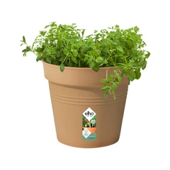 elho-17-cm-green-basics-pot-tanaman---cokelat