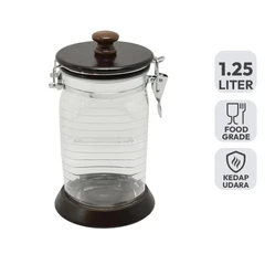 main image Kris Stoples Akrilik Kedap Udara Walnut 1.25 Ltr Transparan