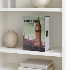 Krisbow 18x11.5x5.4 Cm Brankas Buku Steel London