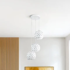 main image Eglo Hanifa Lampu Gantung Hias 3l - Putih