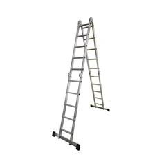 main image Fixsteps 5.5 Mtr Tangga Lipat Aluminium 4X5 Step