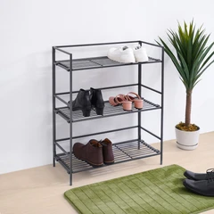 main image Masterspace Rak Sepatu 3 Tingkat - Silver