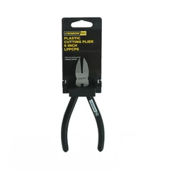 Krisbow Tang Potong Plastik 6 Inch - Hitam