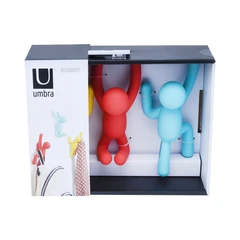 umbra-set-3-pcs-gantungan-pakaian-dinding-buddy---assorted