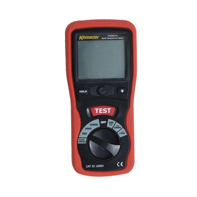 Gambar Krisbow Alat Ukur Earth Tester Digital 2000 Ohm