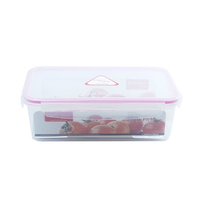 Gambar Delicia 1.8 Ltr Wadah Makanan Rectangular - Pink