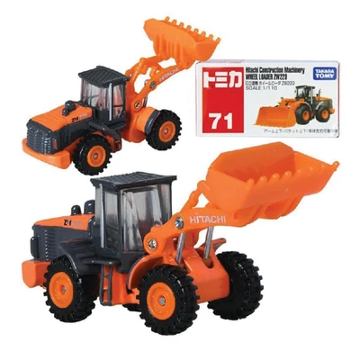 Gambar Tomica Diecast Mobil 071 Hitachi Construct Load Zw220