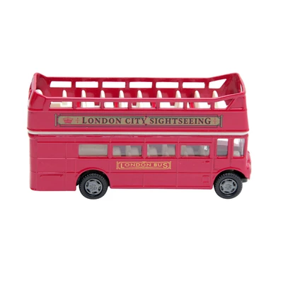 Gambar Motormax Diecast Bis Open Top London 12.7 cm - Merah