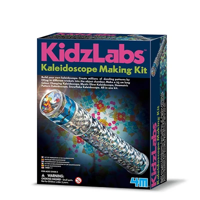 Gambar 4m Set Kidz Labs Kaleidoscope Making Kit