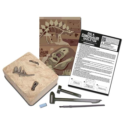Gambar 4m Set Kids Labs Dig A Stegosaurus Skeleton