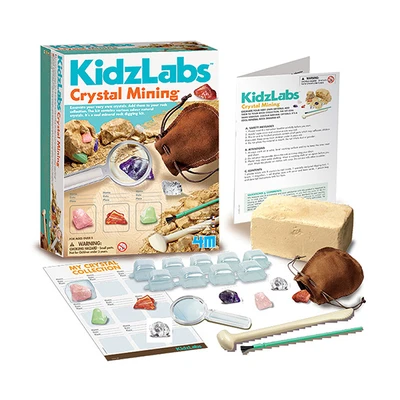 Gambar 4m Set Kidz Labs Crystal Mining 00-03252