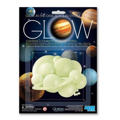 Gambar 4M Set Glow 3D Solar System 00-05423