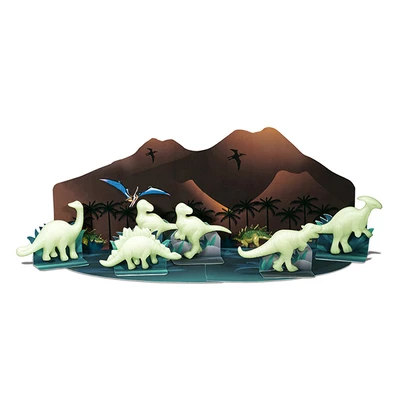 Gambar 4m Mini Figure Glow 3d Dinosaurus 00-05426