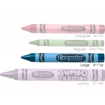 Gambar Crayola Ultra Clean Crayon Washable Large 16 Warna