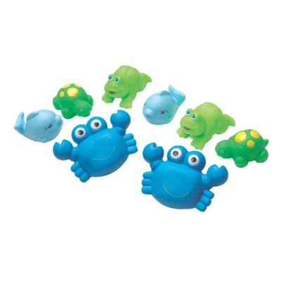 Gambar Playgro Set Bathtime Squirtees 8Pk Boy 103540