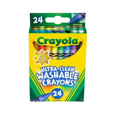Gambar Crayola Set 24 Pcs Washable Crayon 52-6924-0-011