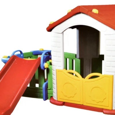 Gambar Paso Big Happy Playhouse Dengan Slide Chd 803