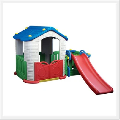 Gambar Paso Playhouse Big House Dengan Perosotan Tb 303