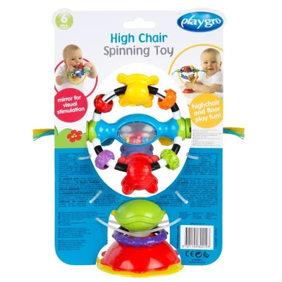 Playgro Spinning High Chair Toy???マルチカラー Amazon | Playgro Spinning High Chair Toy – マルチカラー
