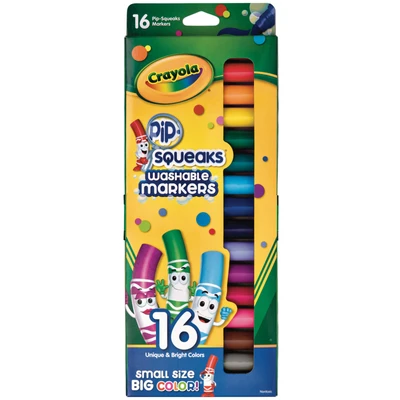 Gambar Crayola Set 16 Pcs Pip Squeaks Markers Washable