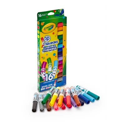 Gambar Crayola Set 16 Pcs Pip Squeaks Markers Washable