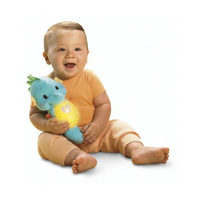 Gambar Fisher Price Soothe & Glow Seahorse - Biru