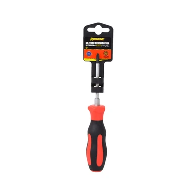 Gambar Krisbow Obeng Go-Thru Plus 5X75 mm - Merah