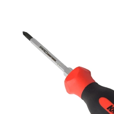 Gambar Krisbow Obeng Go-Thru Plus 5X75 mm - Merah