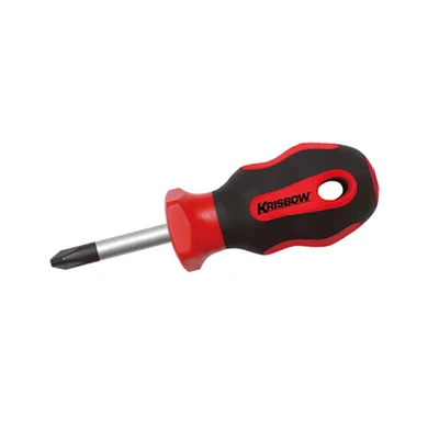 Gambar Krisbow Obeng Stubby Plus 5X38 mm - Merah